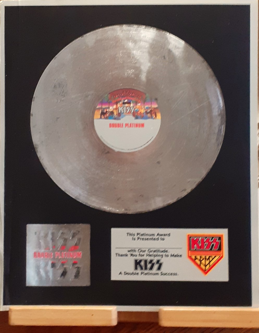 KISS Double Platinum NBLP 7100-2 Casablanca Record con 1 inserto - Libro