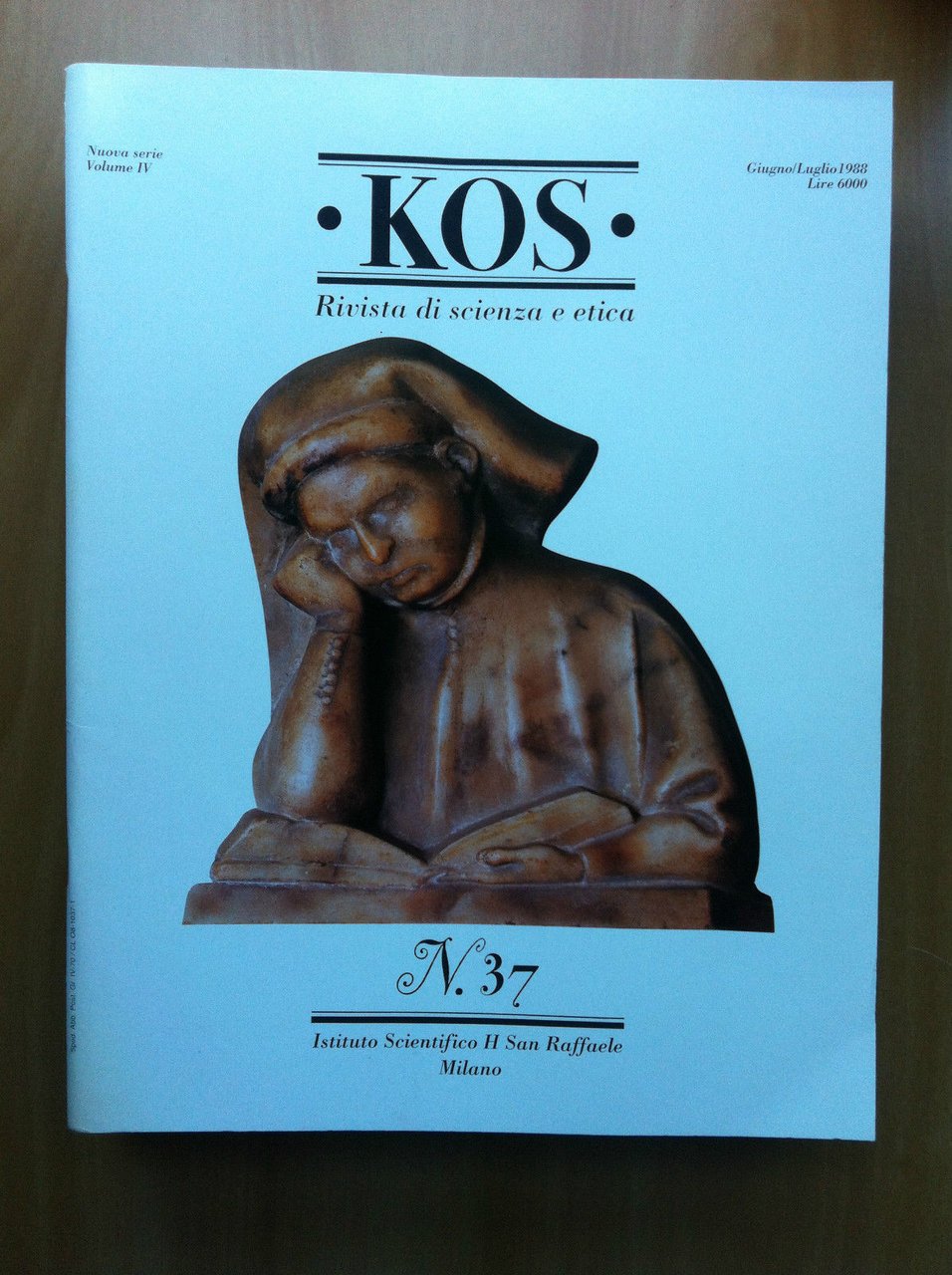 KOS Istituto Scientifico H San Raffaele Milano n^ 37 Giugno/Luglio …