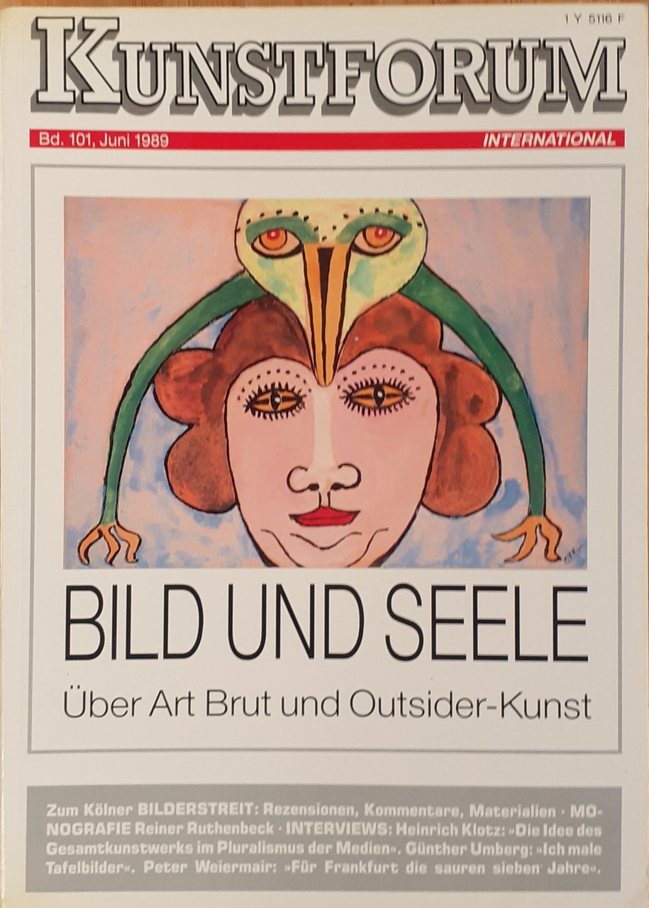 Kunstforum 101 " Bild und seele " giugno 1989 -E6446