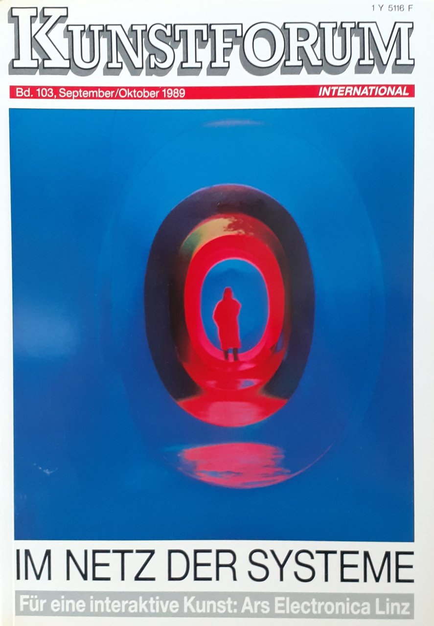Kunstforum 103 " Im netz der systeme" 1989 - E6448