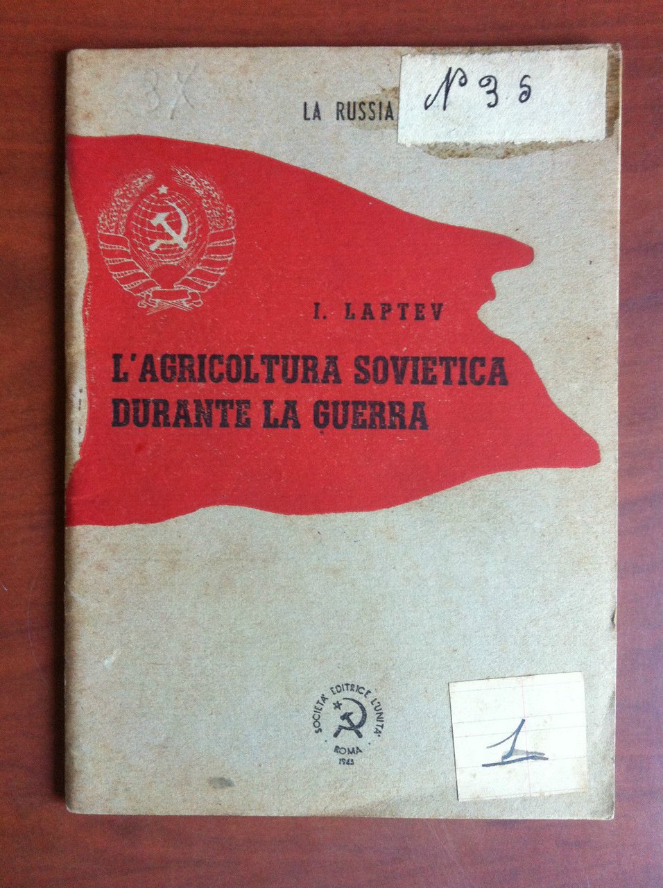 L'agricoltura Sovietica durante la guerra I. Laptev 1943 - E17906 | Immagine principale