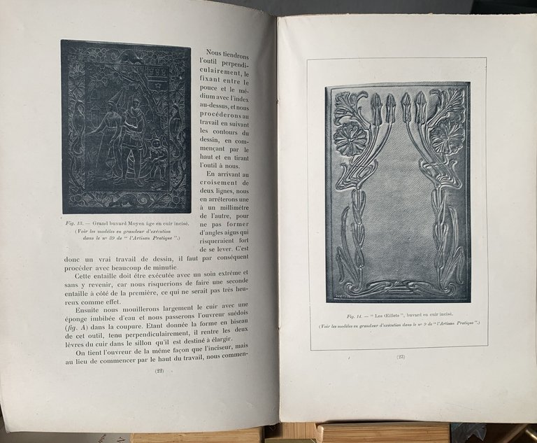 L'art du cuir. Cuir repoussé, cuir incisè, cuir mosaïqué, etc. | Immagine Gallery 2