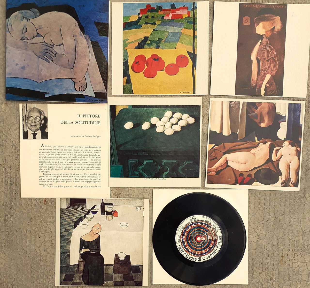L'arte e la voce di Felice Casorati