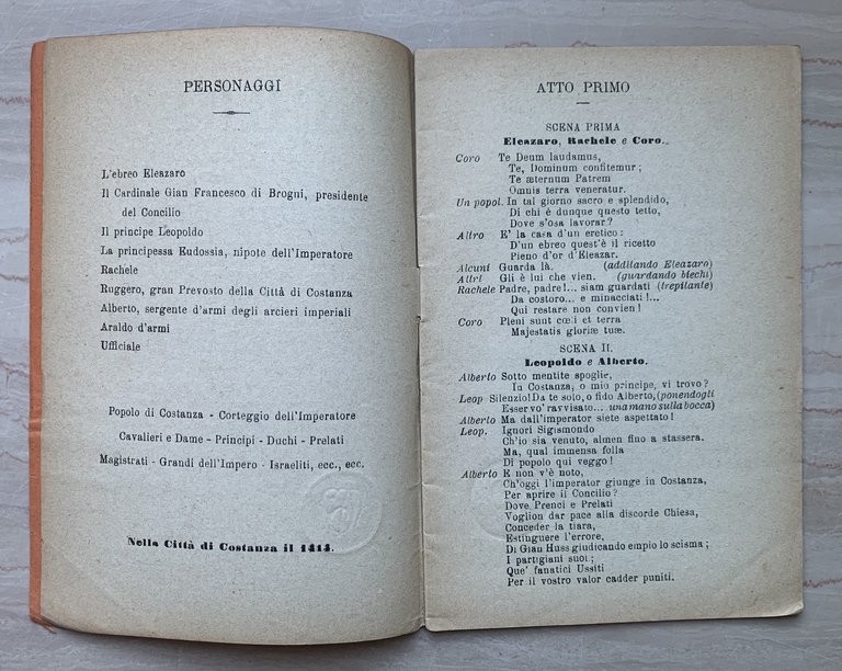 L'Ebrea. Opera in Cinque Atti | Immagine Gallery 3