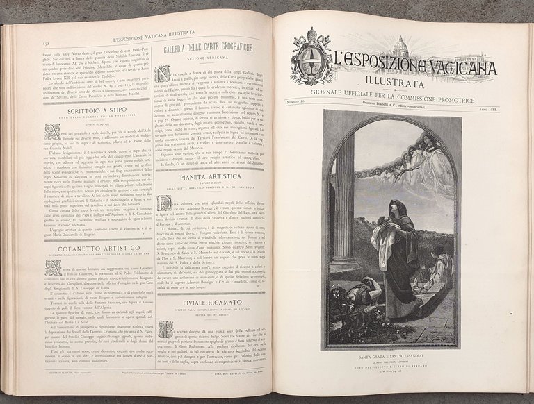 L'esposizione Vaticana Illustrata due volumi Serie prima e serie seconda … | Immagine Gallery 3