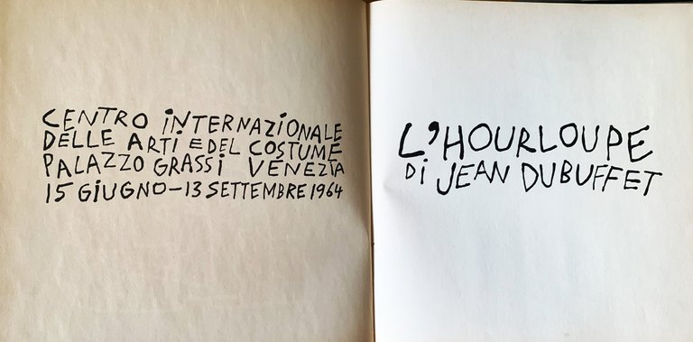 L'Hourloupe di Jean Dubuffet