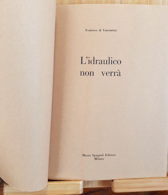 L'idraulico non verrà