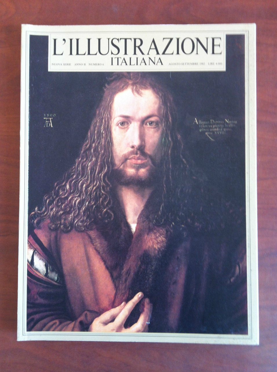L'Illustrazione Italiana Anno II n^ 6 Agosto/Settembre 1982 Cover Dürer …