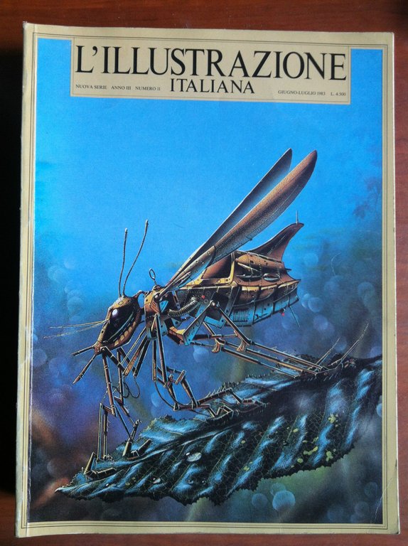 L'Illustrazione Italiana Anno III n^ 11 Giugno/Luglio 1983 Cover: Tim White