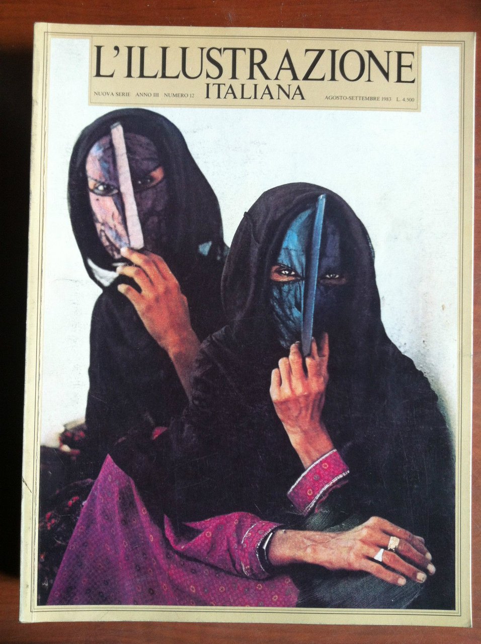 L'Illustrazione Italiana Anno III n^ 12 Agosto/Settembre 1983 Cover: Abercrombie