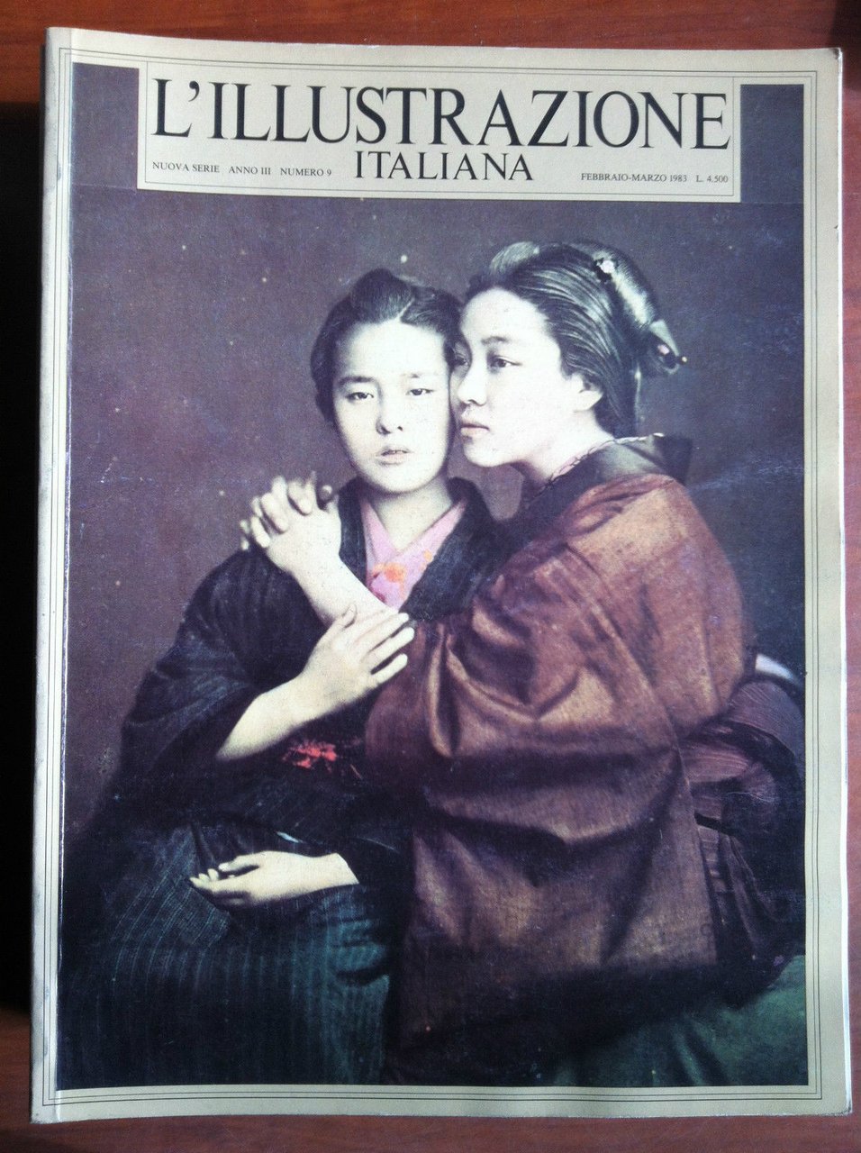L'Illustrazione Italiana Anno III n^ 9 Febbraio Marzo 1983 Cover: …