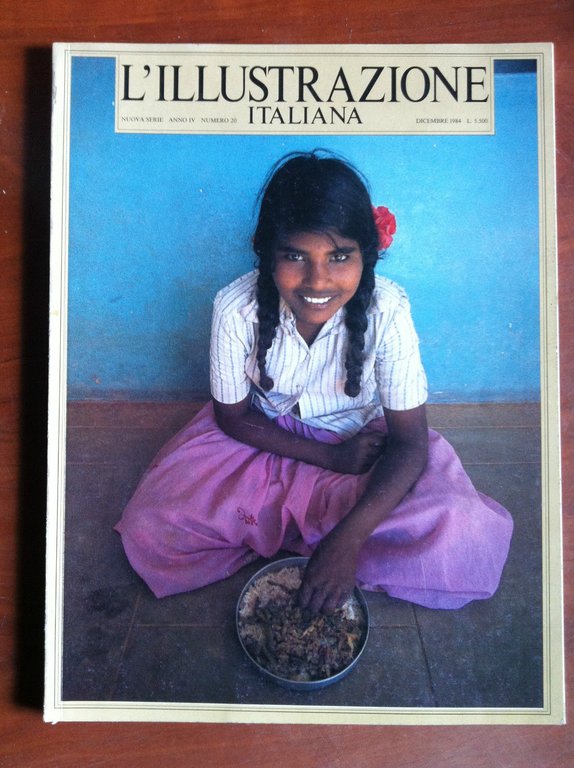 L'Illustrazione Italiana Anno IV n^ 20 Dicembre 1984 Cover: Uliano Lucas
