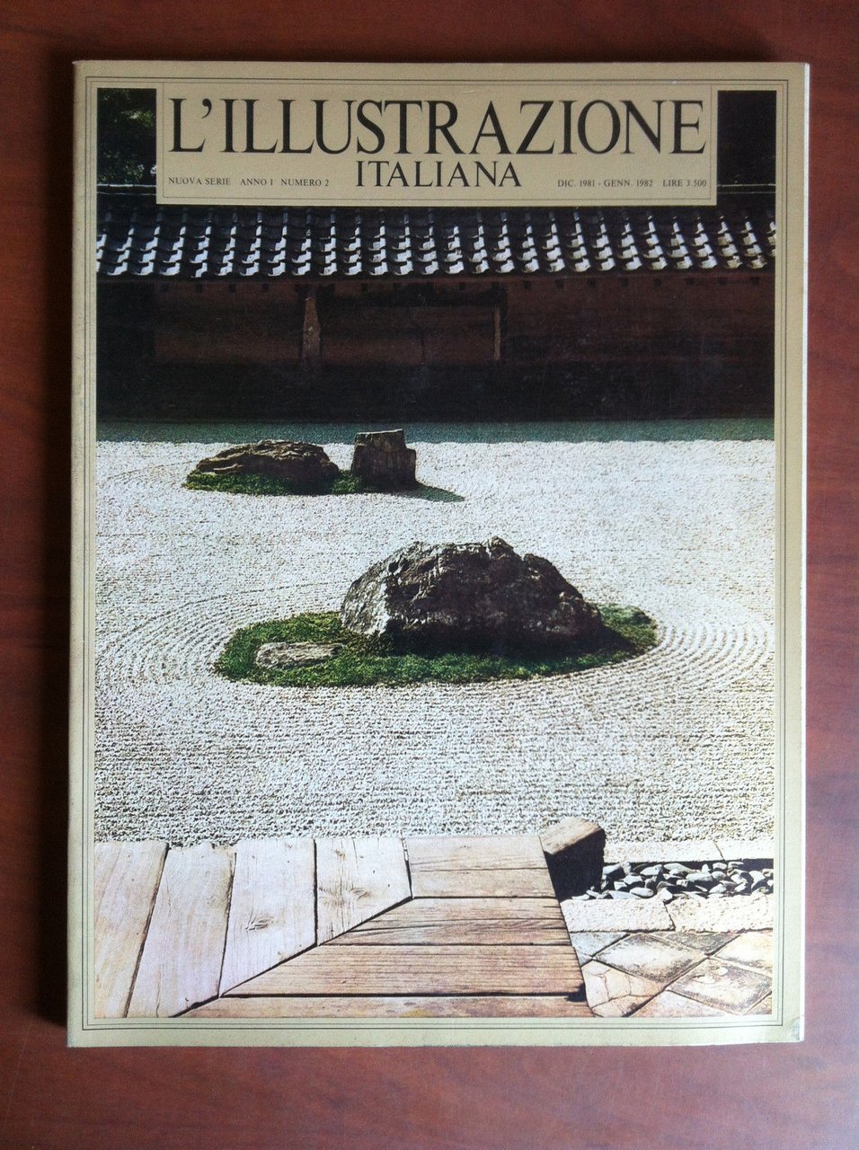 L'Illustrazione Italiana n^ 2 Dic 1981 Gen 1982 Cover: Kyoto …