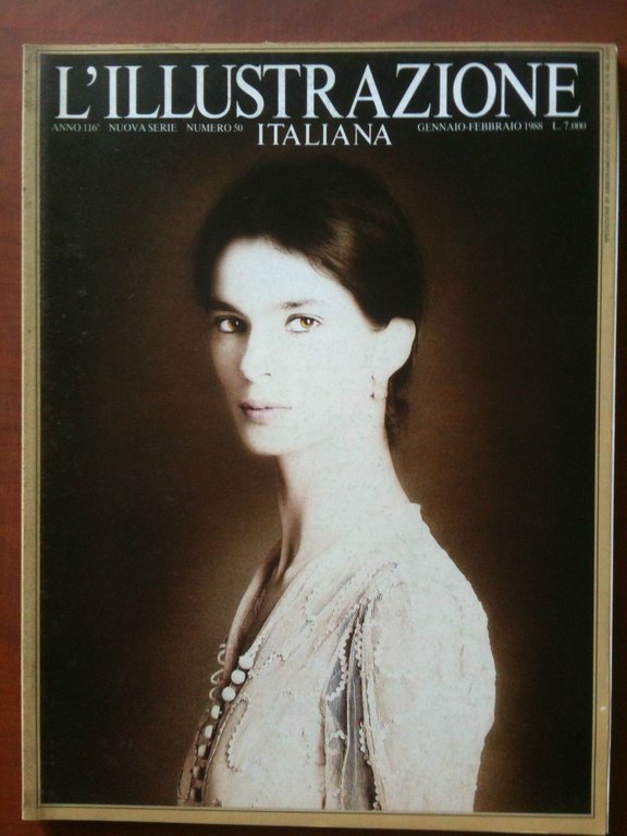 L'Illustrazione Italiana n^ 50 Gennaio/Febbraio 1988 Cover: Laura Morante- E8206