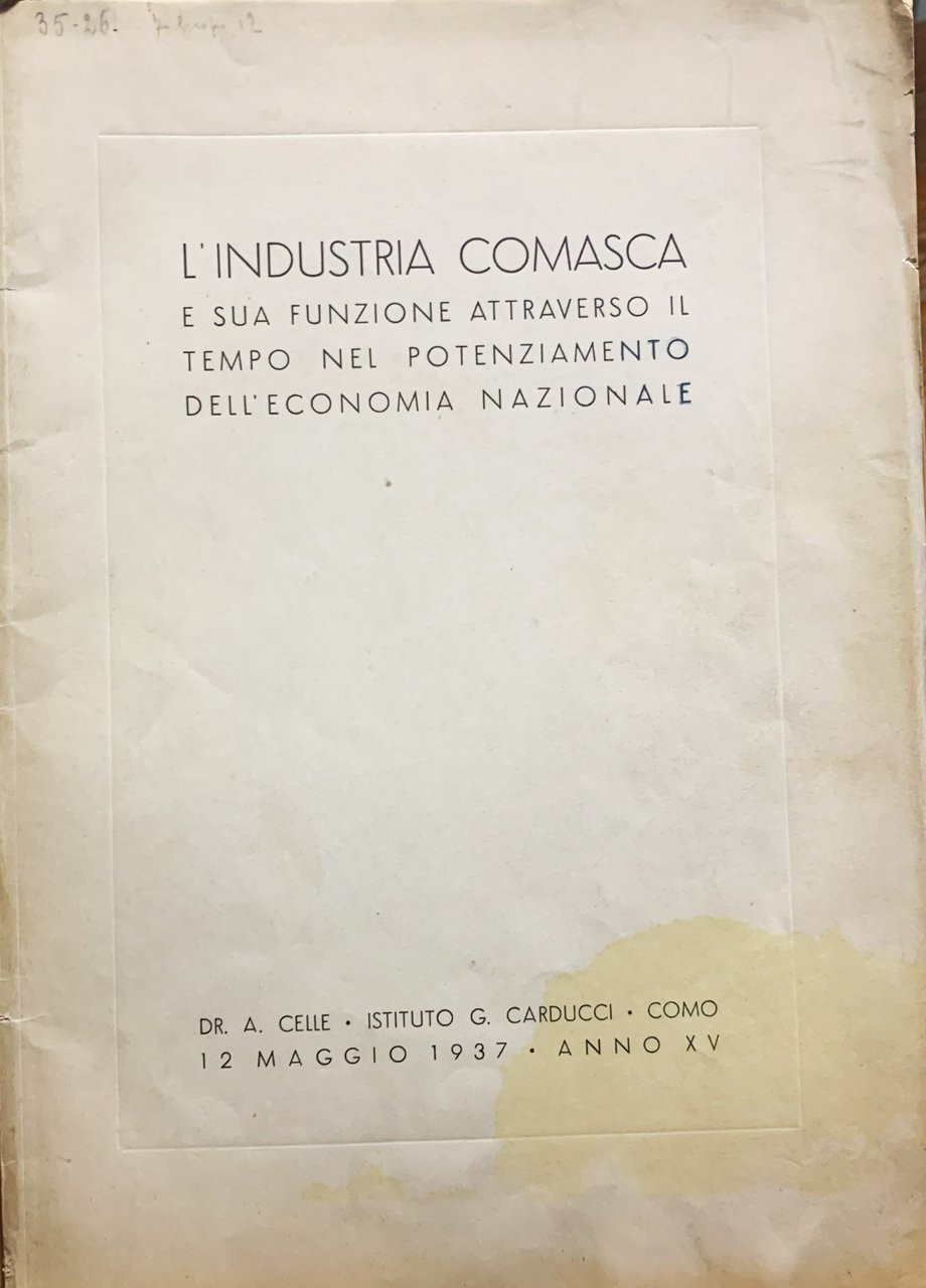 L'industria comasca e la sua funzione attraverso il tempo nel … | Immagine principale
