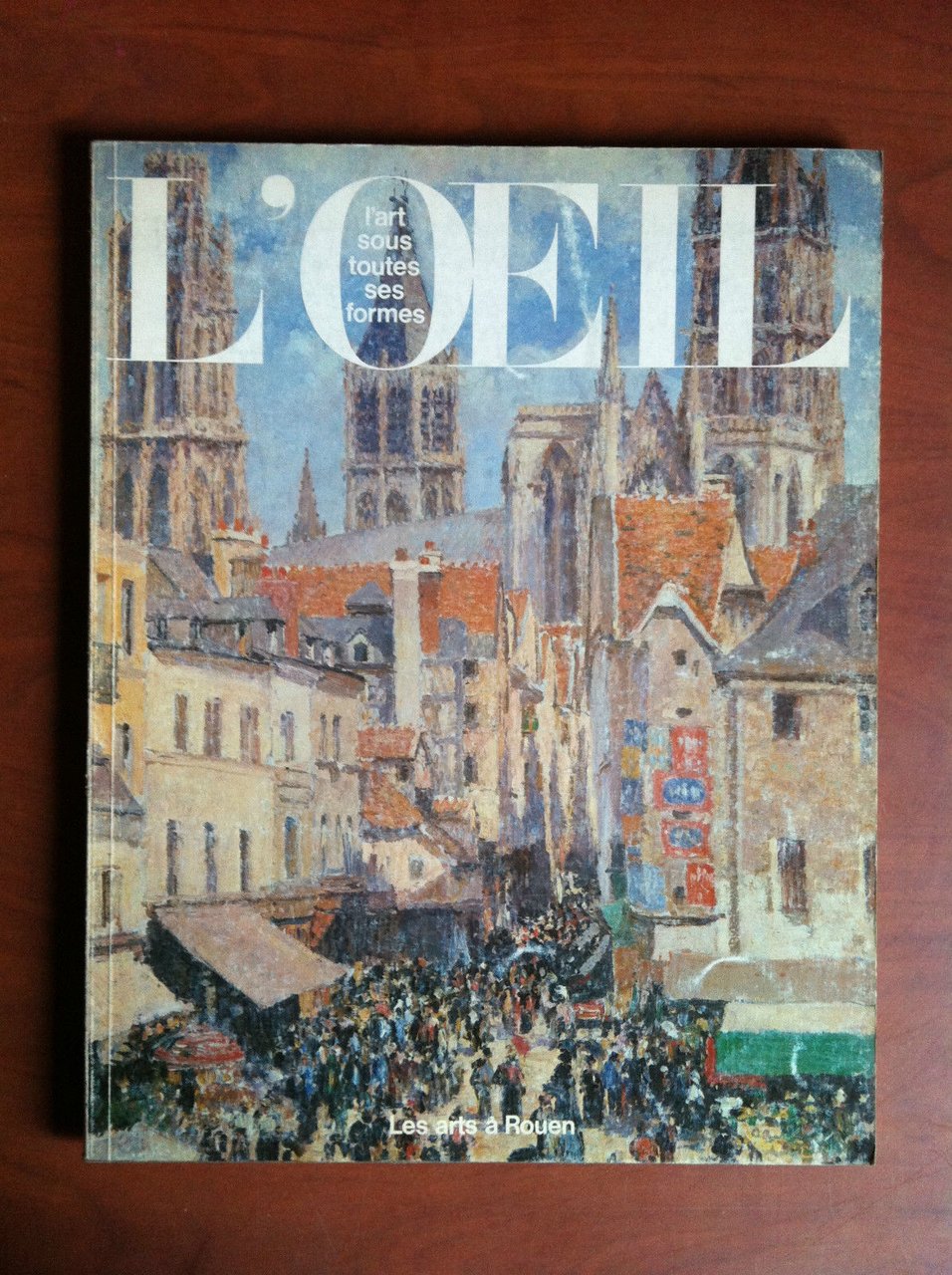 L'Oeil revue d'art n^ 312-313 Juillet-Aout 1981 Cover: Camille Pissarro …