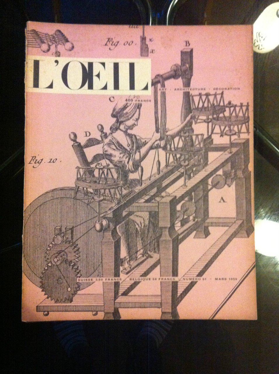 L'Oeil revue d'art n^ 51 Mars 1959 - E9620 | Immagine principale