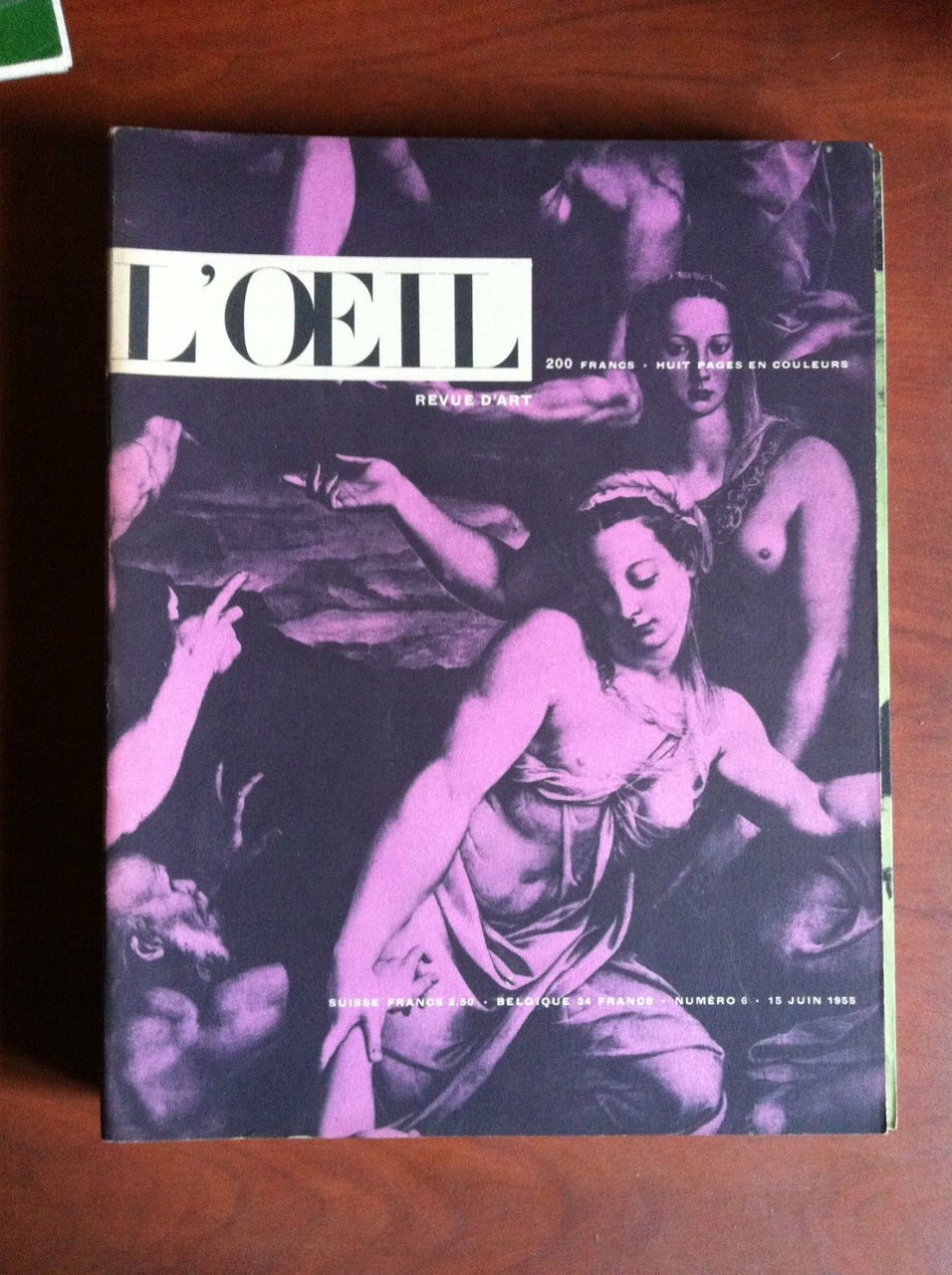 L'Oeil revue d'art n^ 6 Juin 1955 - E8161