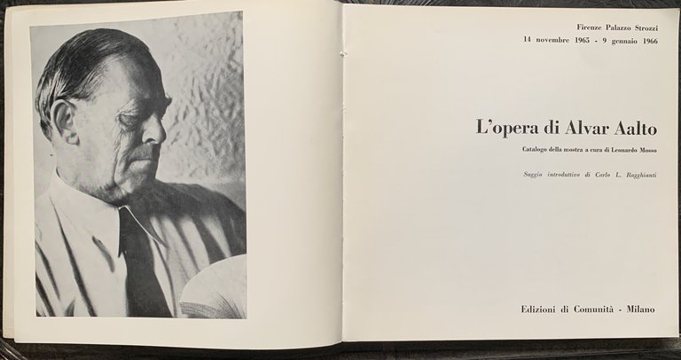 L'opera di Alvar AALTO Edizioni comunità 1965 | Immagine Gallery 2