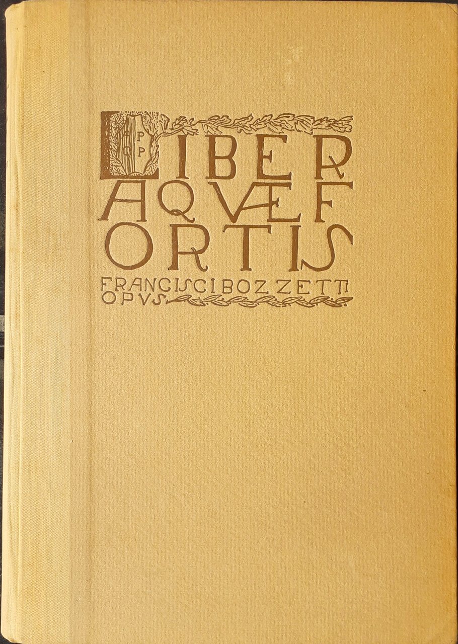 L'opera incisa di Cino Bozzetti