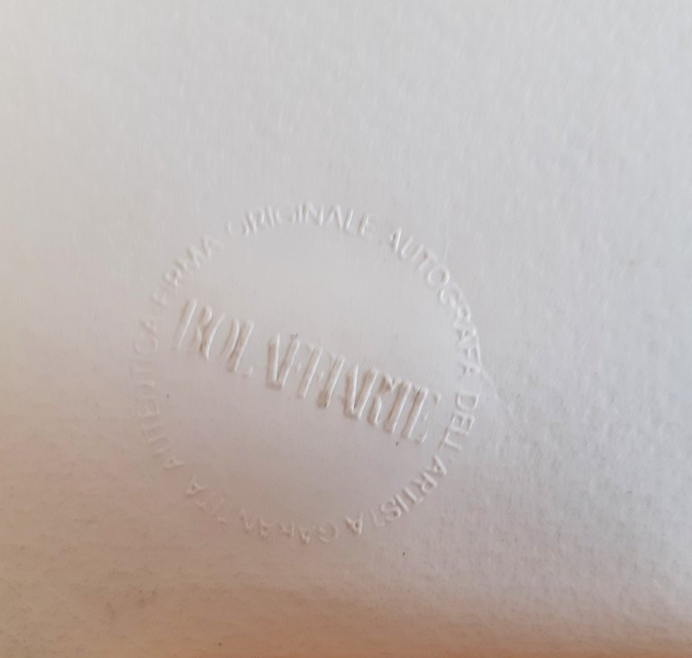 I cinque sensi l'udito fotolitografia firmata da Joseph Beùys esemplare …