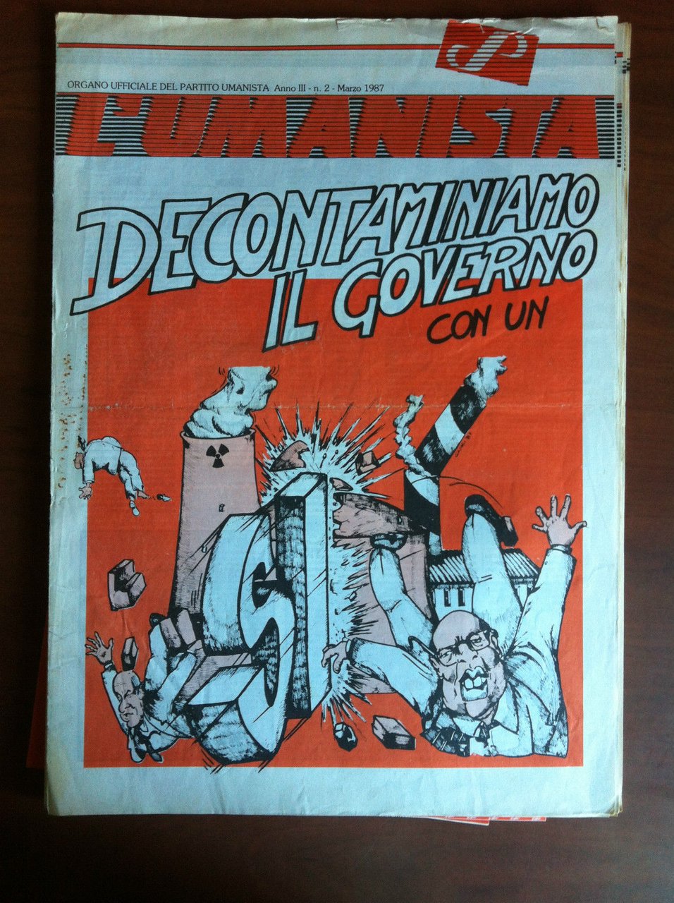 L' Umanista Anno III n^ 2 Marzo 1987 - E11041