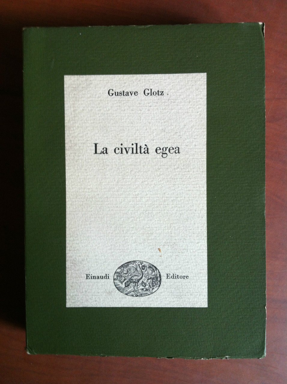 LA civiltà Egea Gustave Glotz Einaudi 1953 - E19144