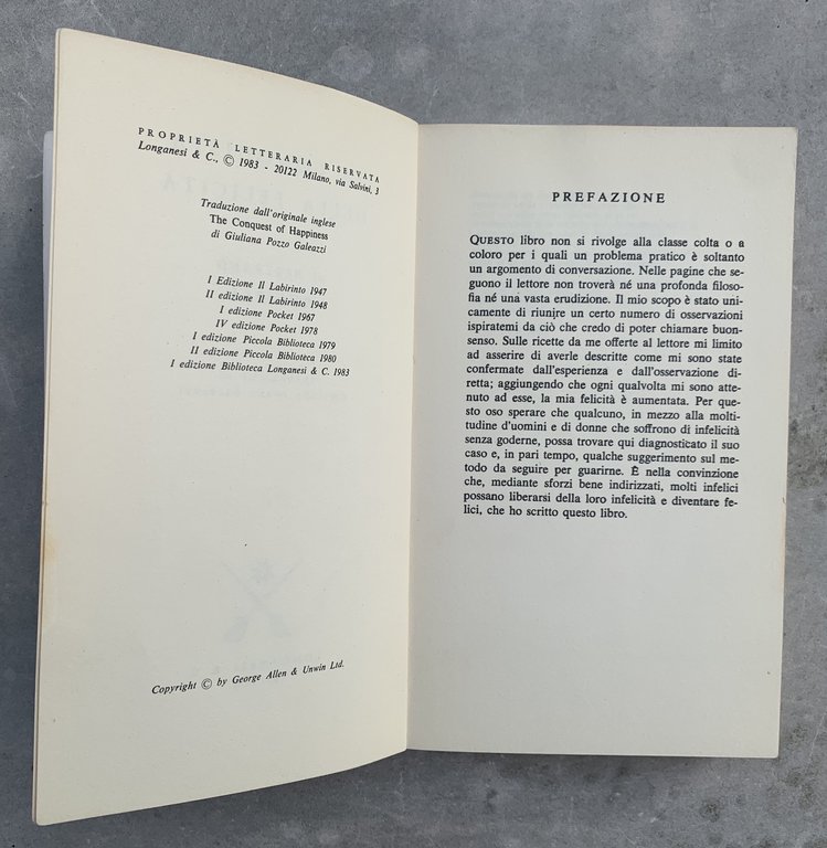La conquista della felicità