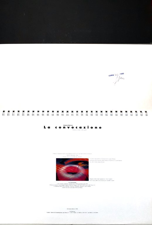 La Convocazione. Romanzo visuale in nove capitoli