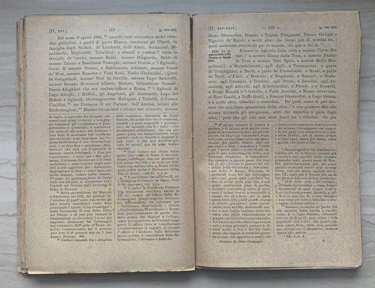 La Cronica di Dino Compagni delle cose occorrenti ne' tempi …