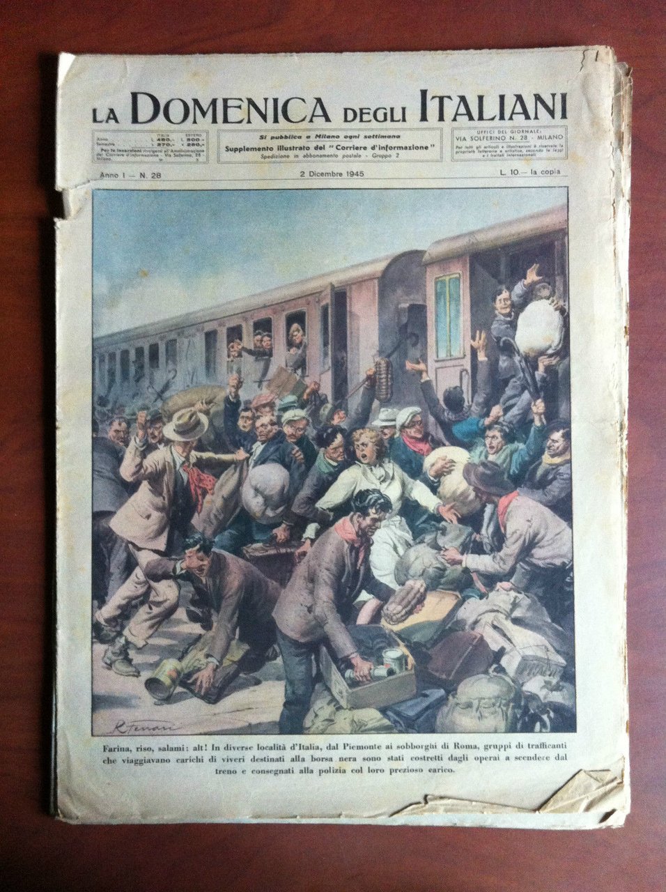 La Domenica degli Italiani ex Domenica del Corriere Anno I …