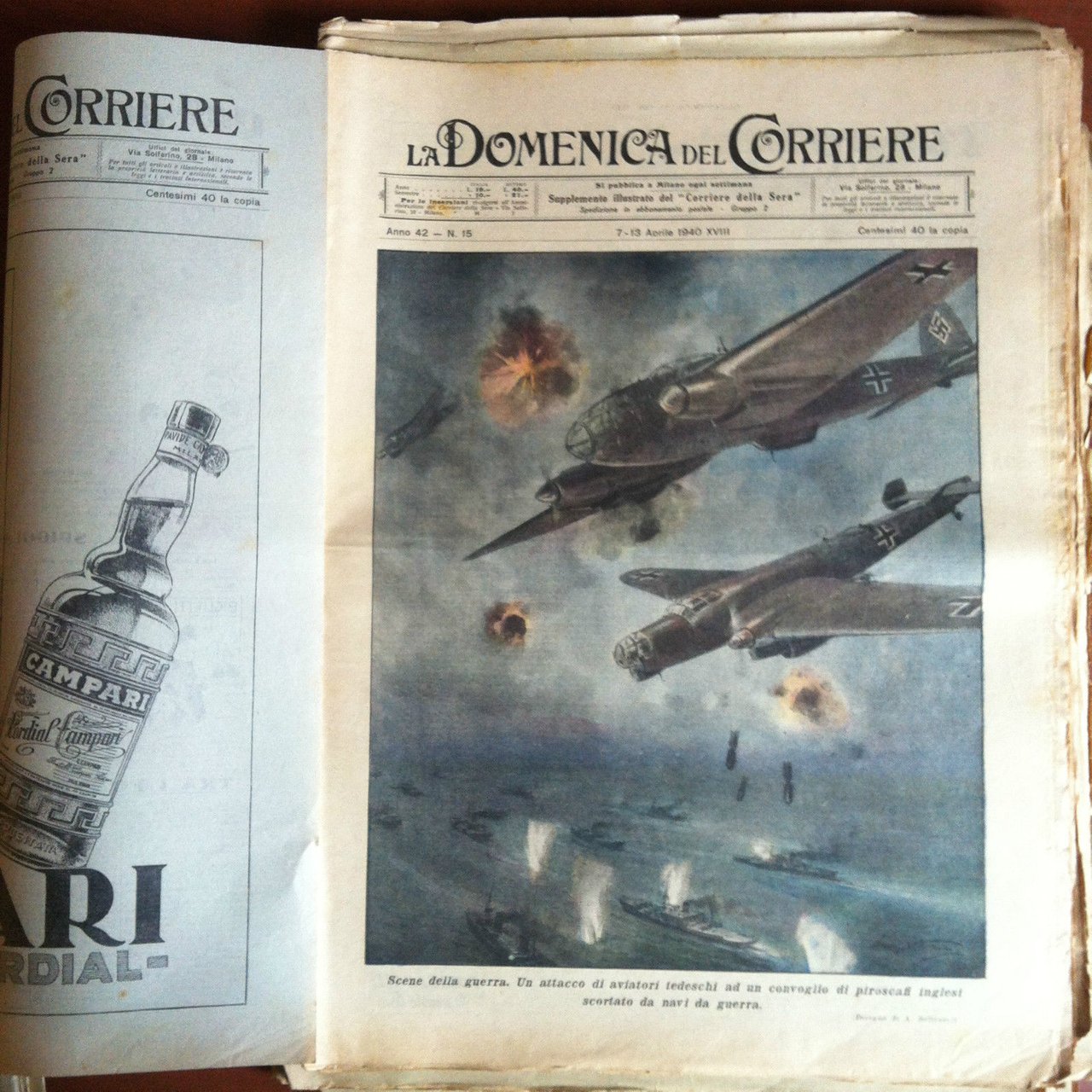 La Domenica del Corriere Anno 42 n^ 15 - 7/13 …