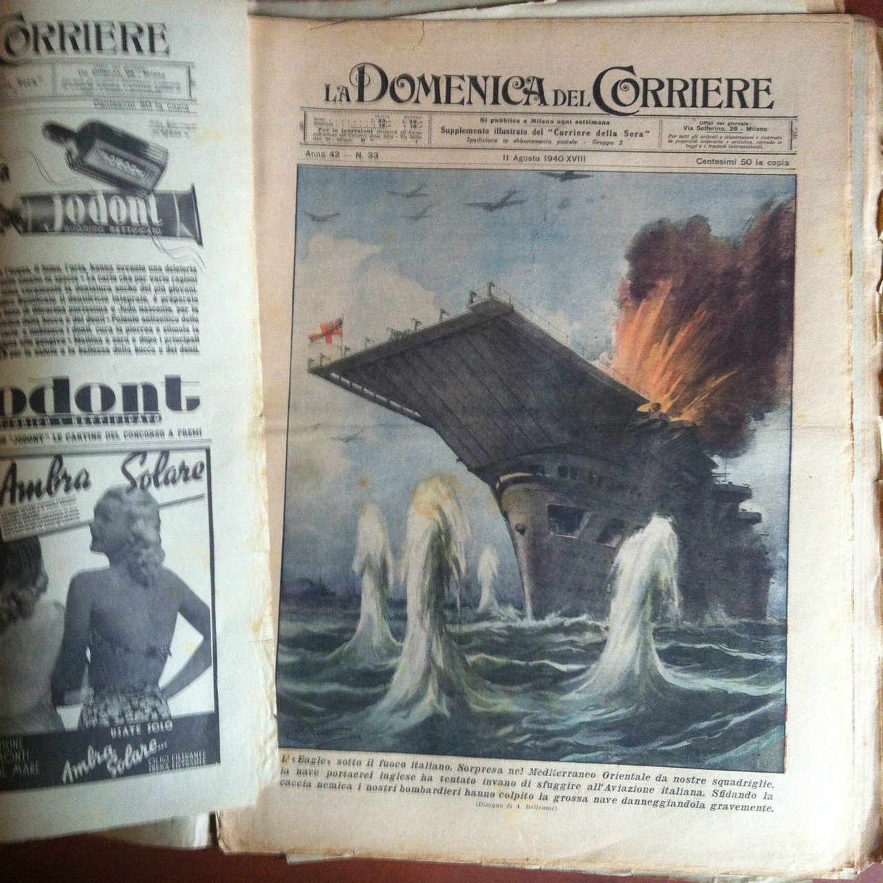 La Domenica del Corriere Anno 42 n^ 33 - 11 …