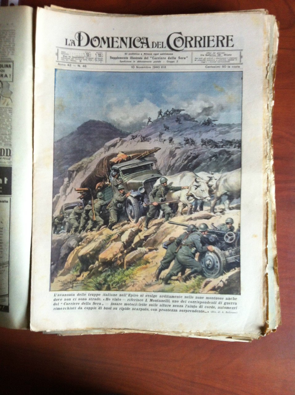 La Domenica del Corriere Anno 42 n^ 46 / 10 …