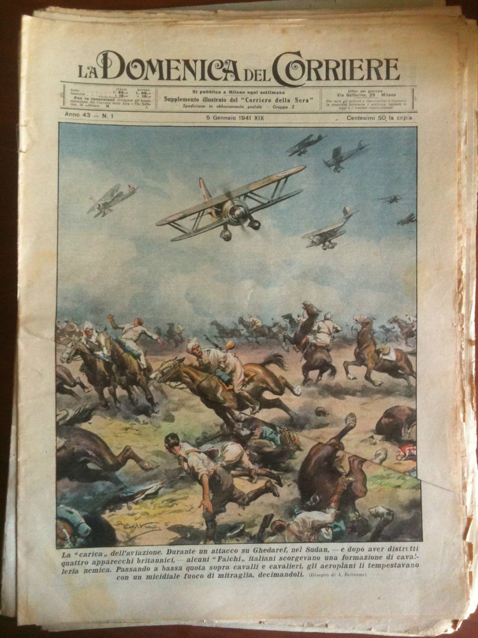 La Domenica del Corriere Anno 43 n^ 1 - 5 …