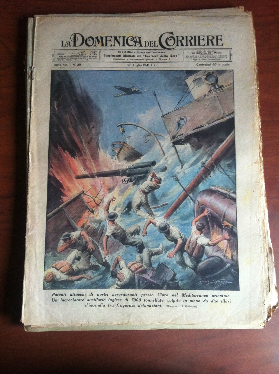 La Domenica del Corriere Anno 43 n^ 29 - 20 …