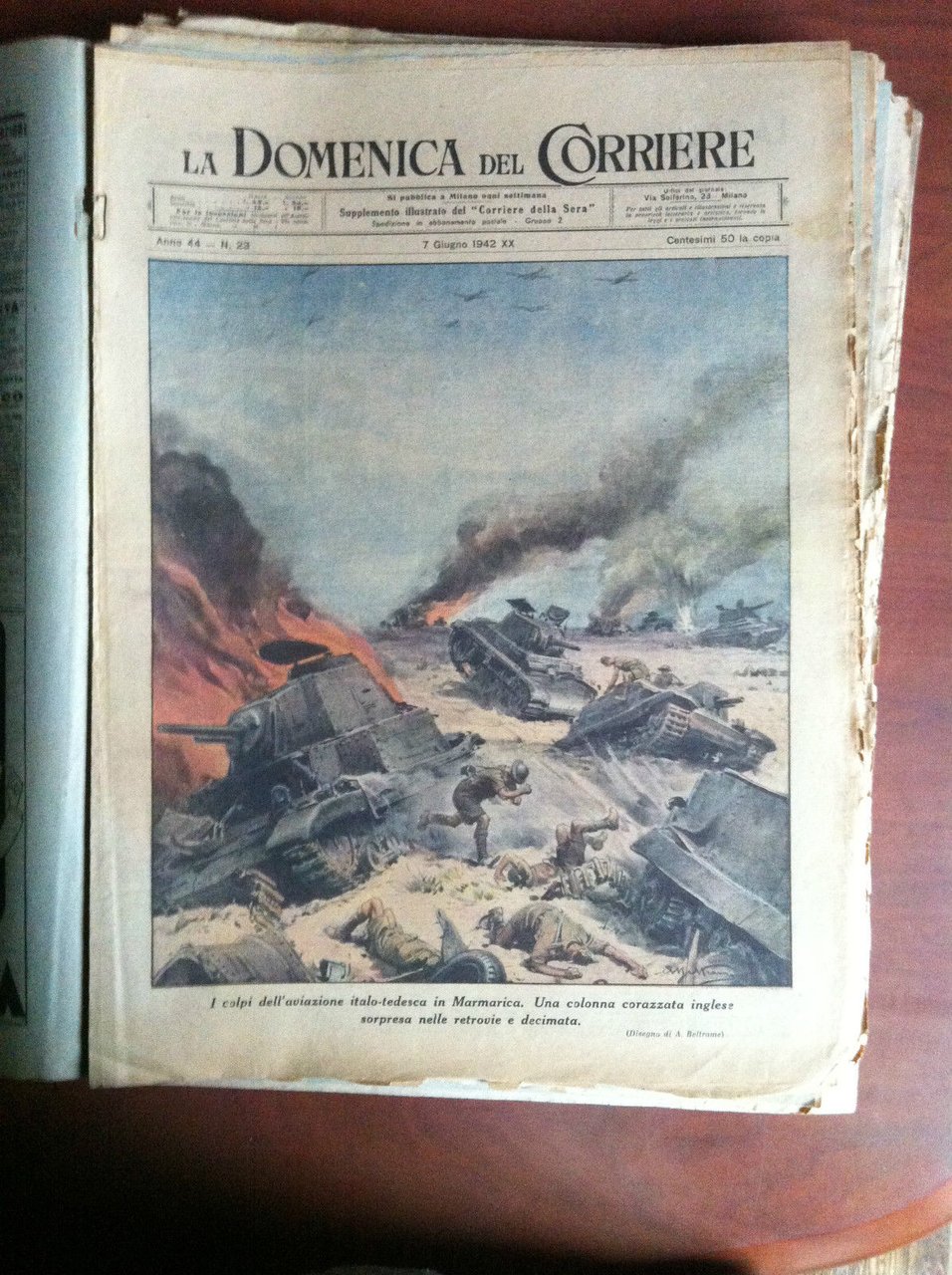 La Domenica del Corriere Anno 44 n^ 23 / 7 …