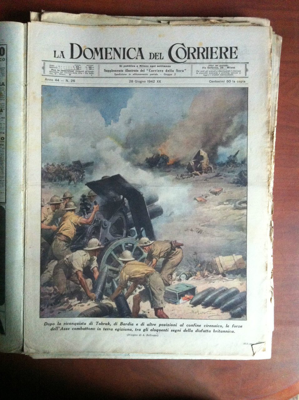 La Domenica del Corriere Anno 44 n^ 26 / 28 …