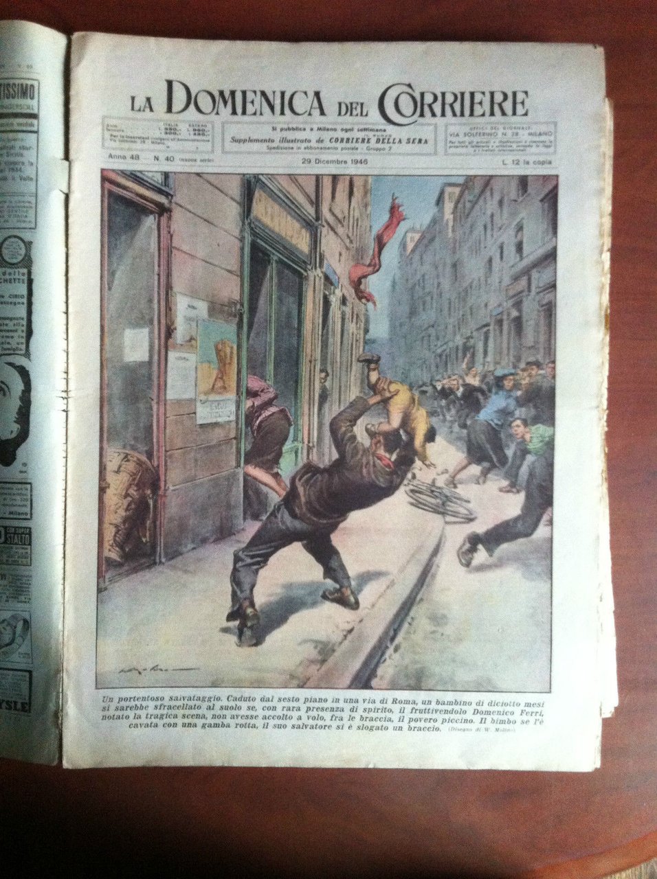 La Domenica del Corriere Anno 48 n^ 40 / 29 …