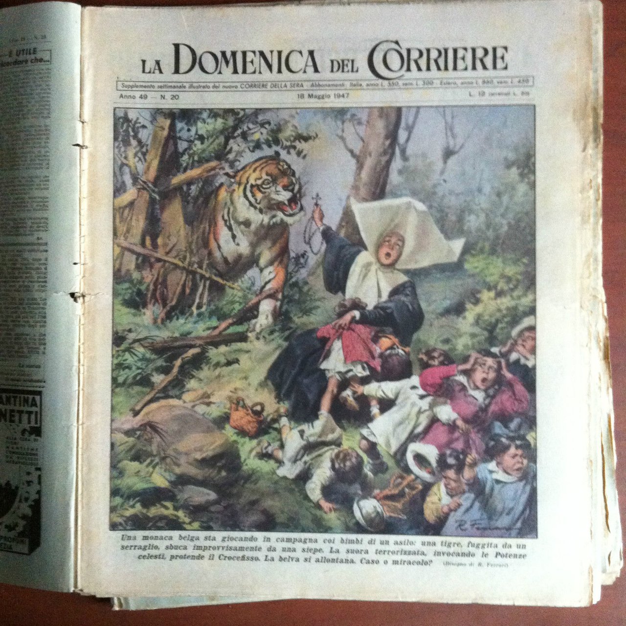 La Domenica del Corriere Anno 49 n^ 20 / 18Maggio …