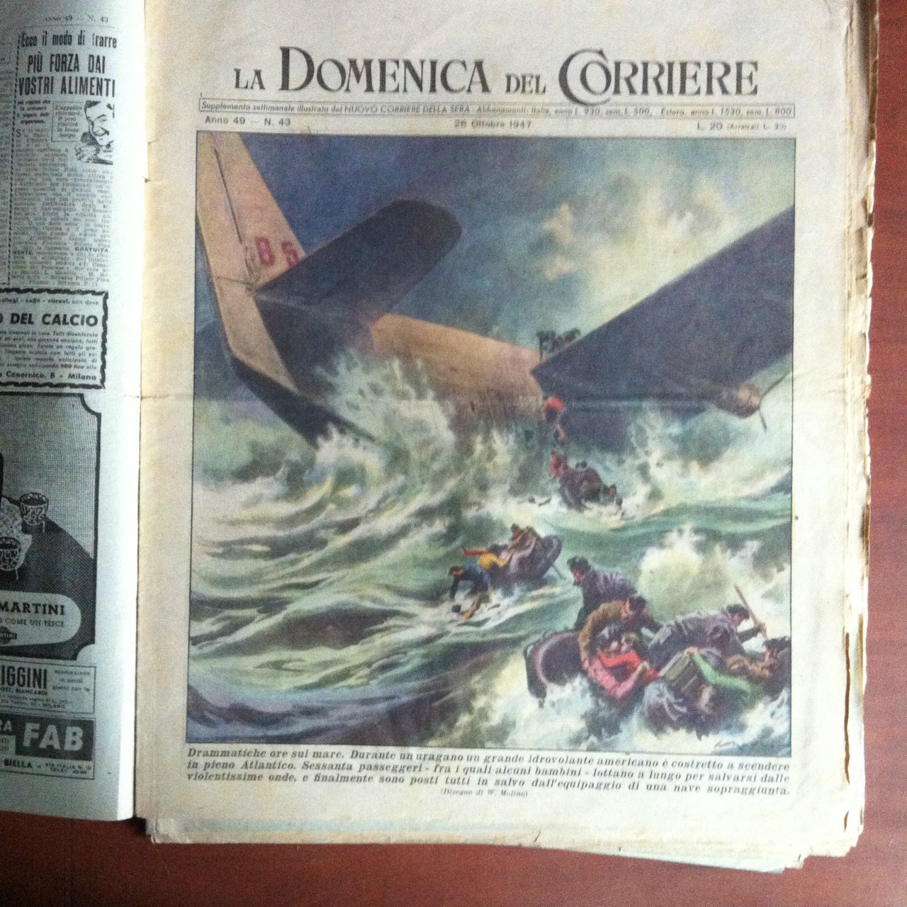 La Domenica del Corriere Anno 49 n^ 43 / 26 …