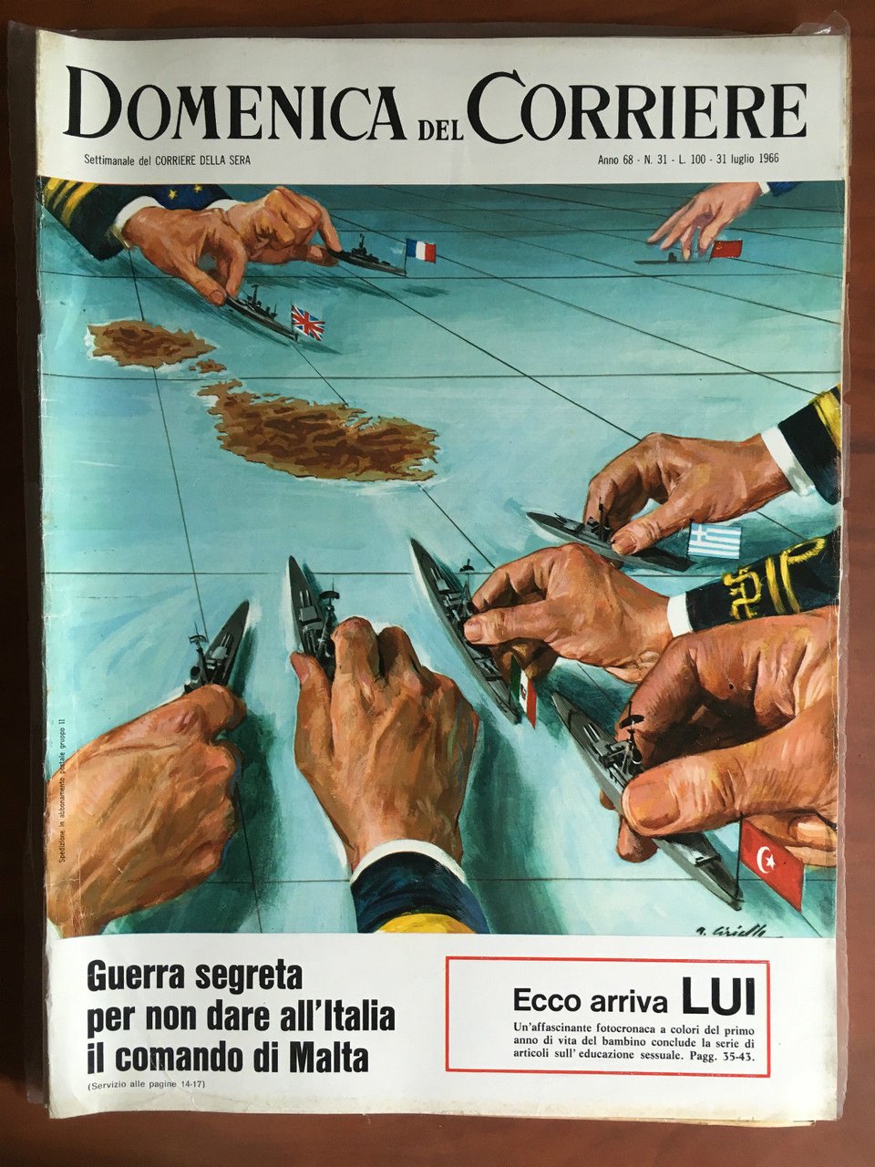 La Domenica del Corriere Anno 68 n^ 31 - 31 …