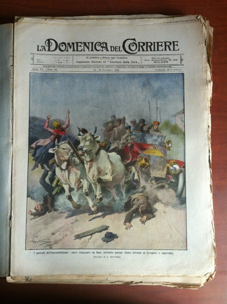 La Domenica del Corriere Anno XV n^ 46 - 16/23 …