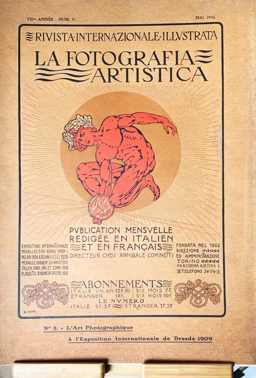 La Fotografia Artistica. Rivista Internazionale Illustrata, Anno VII, Numero V, …