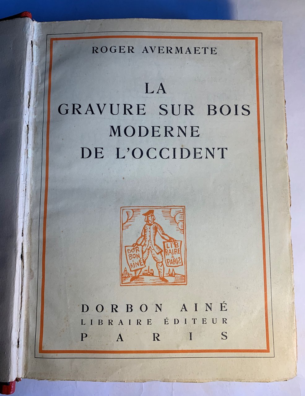 La gravure sur bois moderne de l'Occident