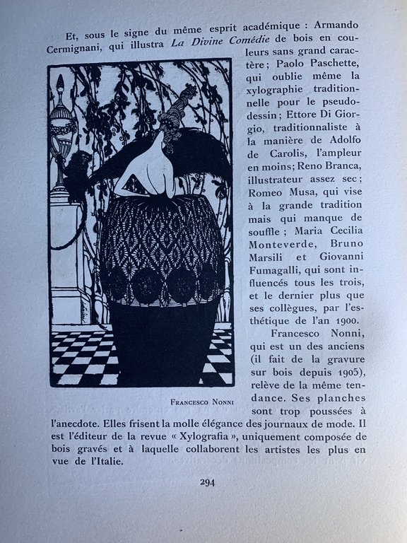 La gravure sur bois moderne de l'Occident