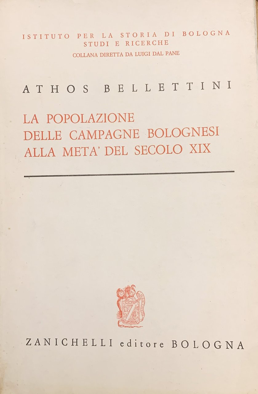 La popolazione delle campagne bolognesi alla metà del secolo XIX | Immagine principale
