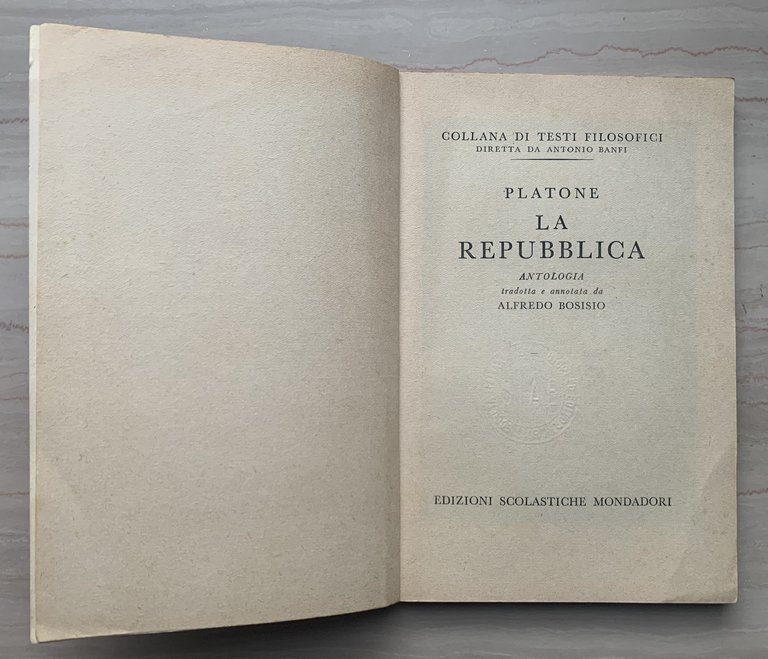 La Repubblica. Antologia