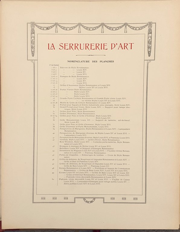 La Serrurerie d'Ar tpar Louise Perroux Ferronnier Thezard editeur 1890 …