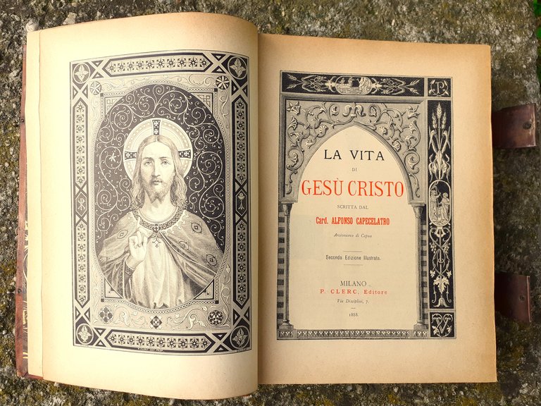 La Vita di Gesù Cristo Milano P. Clerc. Editore 1888 … | Immagine Gallery 3